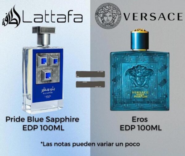 Blue Sapphire EDP 100 ML Unisex - Lattafa - Imagen 2