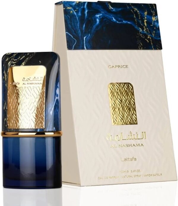 Perfume Lattafa Al Nashama Caprice Edp 100ml Unisex - Aroma Como La Nuit de L'Homme Bleu Électrique