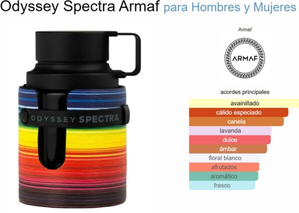 Odyssey Spectra Armaf 60ml - Imagen 2